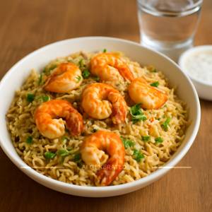 Prawns pulav