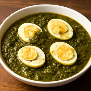 Egg palak