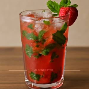 Strawberry mojito