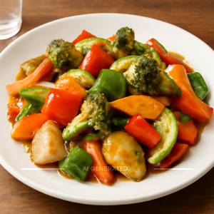 Stir Fried Exotic Veg