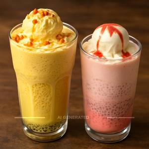 Badam Special Falooda + Falooda [ regular ]                                                                                 