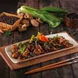 Szechuan Style Chilli Mushroom