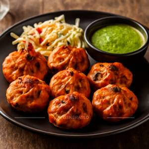 Tandoori Momos (6 Pcs)