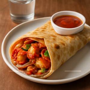 Paneer Chilli Roll