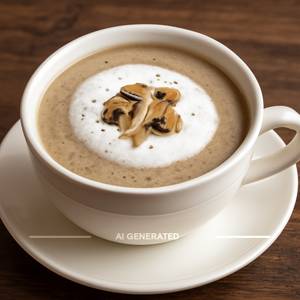 Mushroom Cappuccino Soup