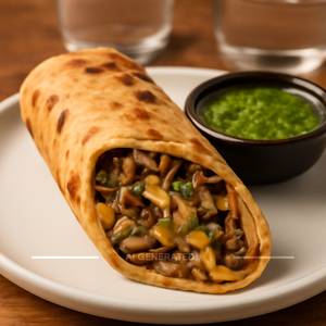 Mushroom Cheese Thecha
