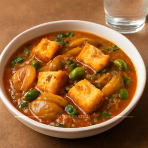 Paneer do pyaza