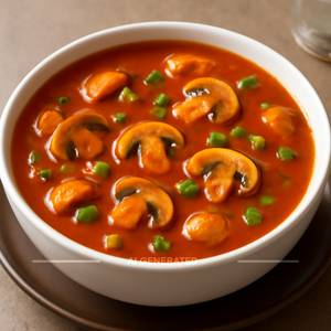 Mushroom Chilly Gravy