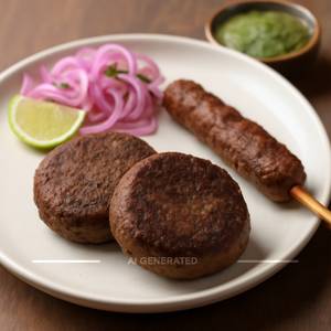 Mushroom Galouti Kebab