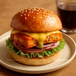 Paneer Cheese Burger