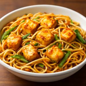 Paneer noodles