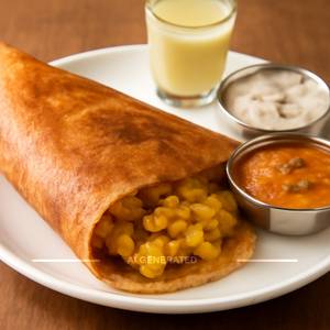Sweet Corn Masala Dosa