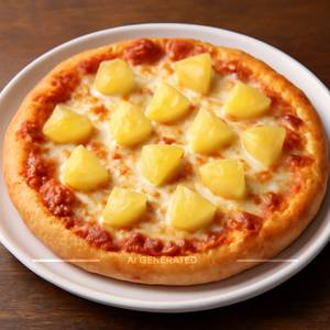 6" Pineapple Pizza