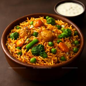 Veg Hyderabadi Biryani