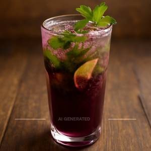 Blackcurrant mojito