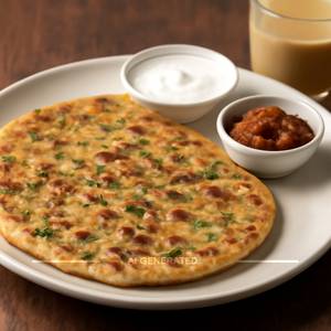 Aloo Pyaz Paratha