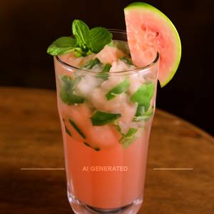Pink Guava Mojito