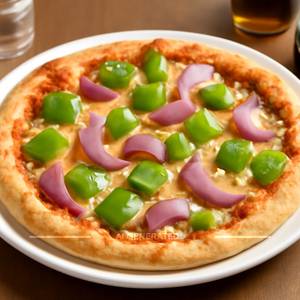 Onion Capsicum Pizza