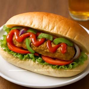Vegetable Hot Dog