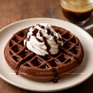 Coffee mocha waffle