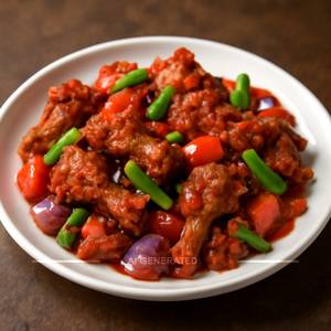 Bone Chicken Chilli