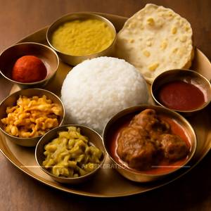 Bengali Mutton Thali