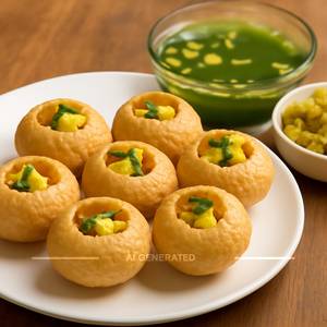 Pani Puri (Suji) (6Pcs)