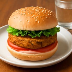 Aloo tikki burger