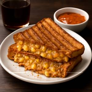 Peri Peri Corn Cheese Sandwich