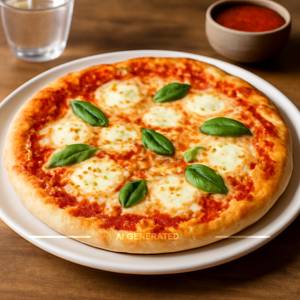 Margherita cheese pizza