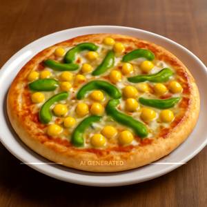 Corn & Capsicum Pizza