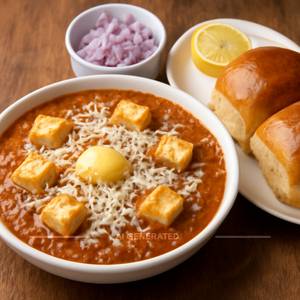 Cheese Paneer Pav Bhaji