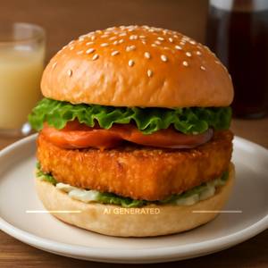 Crunchy Paneer Burger