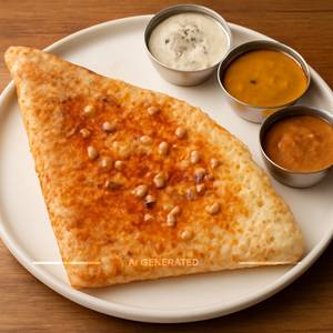 Ghee Karam Onion Rava Dosa (1 Pc)