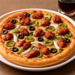 Chicken 65 pizza