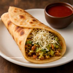 Veg Cheese Frankie
