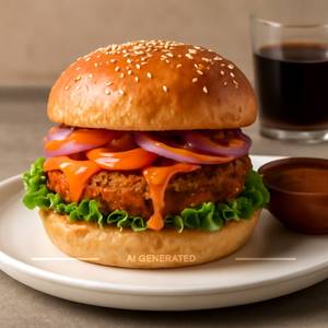 Peri Peri Veg Burger