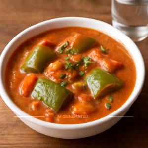Capsicum Tomato Curry