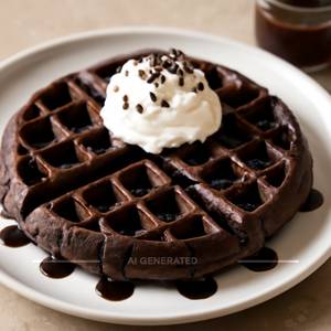 Dark Chocolate Waffle