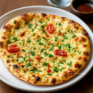 Cheese Chilli Garlic Naan