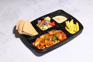 Crispy Chicken Shawarma Platter