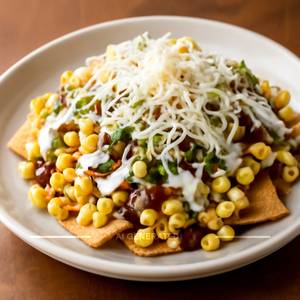 Cheese Messy Corn Chaat