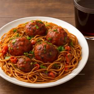 Manchurian Noodles+softdrink