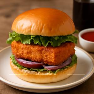 Kurkure Paneer Burger