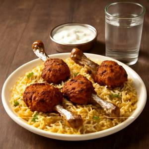 Chicken Lollipop Biryani