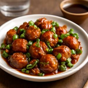 Mushroom manchurian (dry)