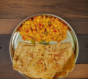 3 Chapati with Egg Bhurji