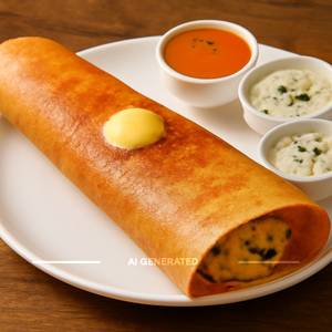 Butter mysore masala dosa