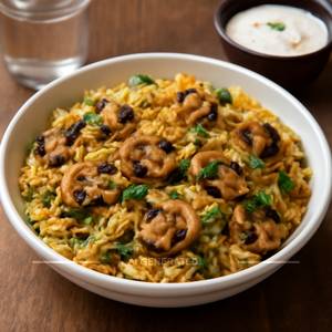 Mushroom Biryani