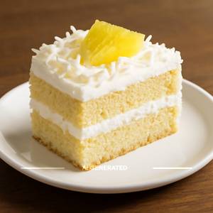 Eggless Pineapple Cake